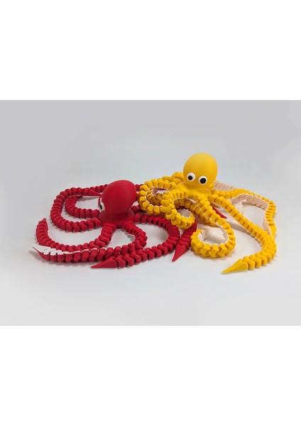 ALTIN3D Eklemli Ahtapot Dekor