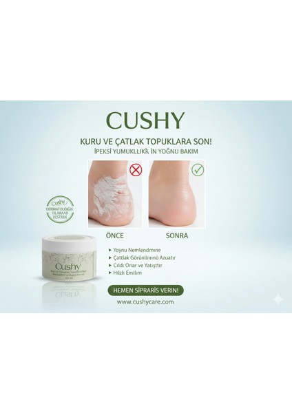 Kuru ve Yıpranmış Topuklara Özel Nemlendirici & Onarıcı Formül 100 ml modelleri