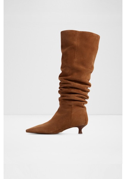 Muttsee Çizme Topuklu Çizme - Kahverengi modelleri