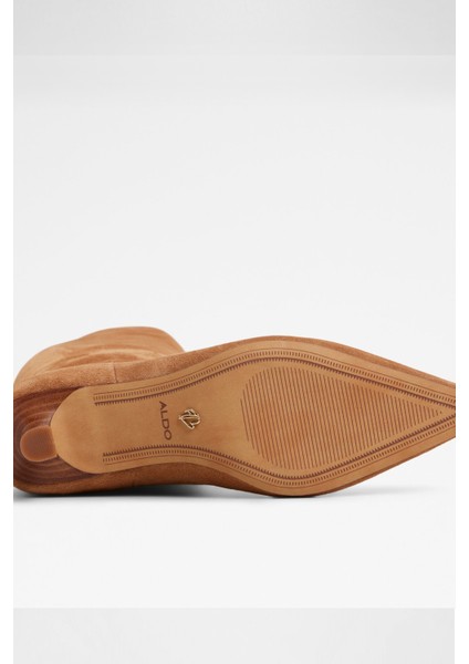 Muttsee Çizme Topuklu Çizme - Kahverengi