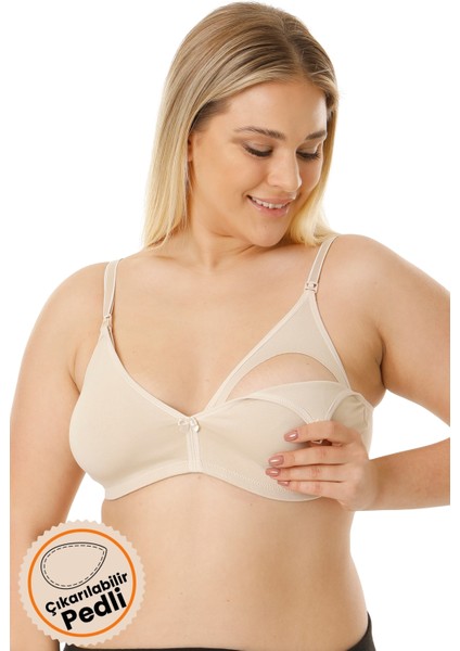 Çıkarılabilir Pedli Emzirme Sütyeni