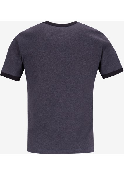 VN000RC1O8W1-CRUZING Ringer Tee Gri Bisiklet Yaka Normal Düz Kadın T-Shirt fiyatları