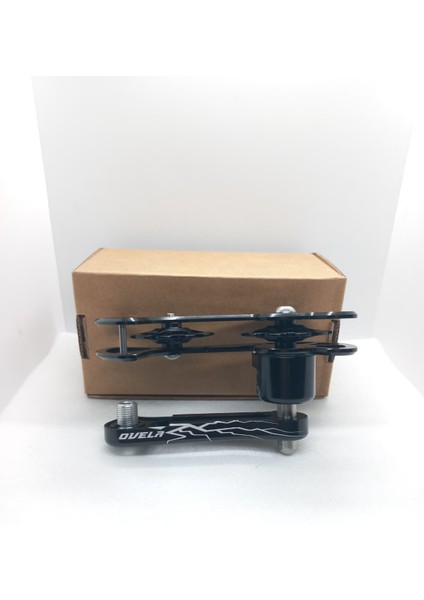 Bisiklet Zincir Gergisi / Gerdirici - Tek Hız Dönüşüm Aparatı Siyah Renkli