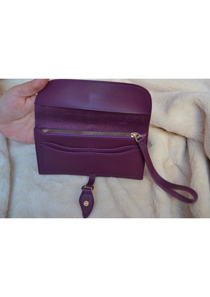 Zarif Şık Tasarımlı Askılı Kadın Cüzdan modelleri