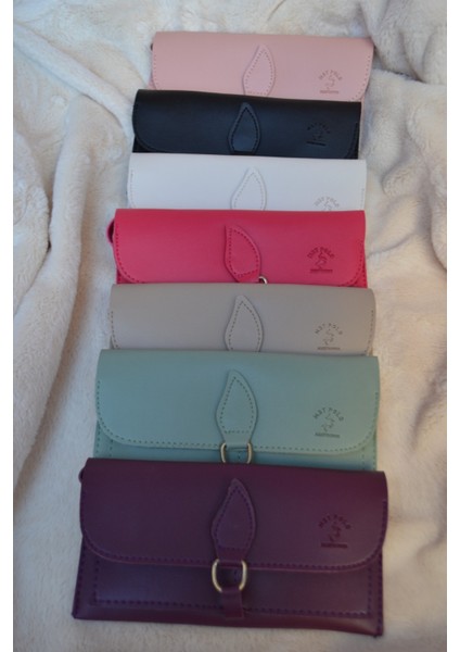 Zarif Şık Tasarımlı Askılı Kadın Cüzdan