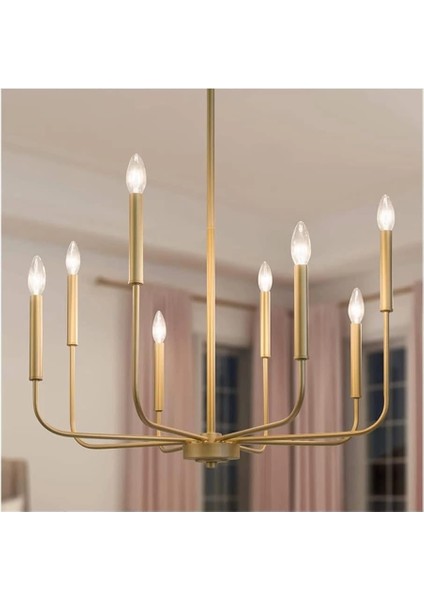 Wayli 8'li Modern Eskitmeli Avize