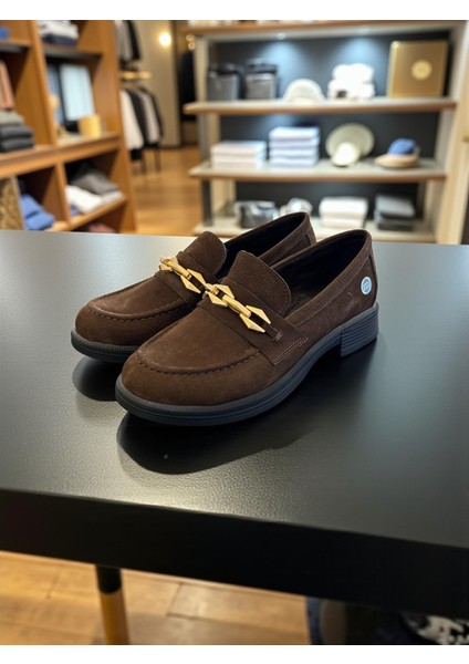 D25KA-725 Kahve Hakiki Deri Tam Ortopedik Kadın Casual Günlük Ayakkabı fiyatları