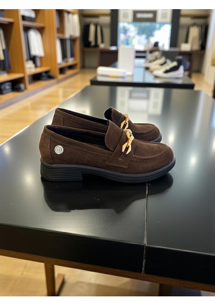 D25KA-725 Kahve Hakiki Deri Tam Ortopedik Kadın Casual Günlük Ayakkabı indirimleri