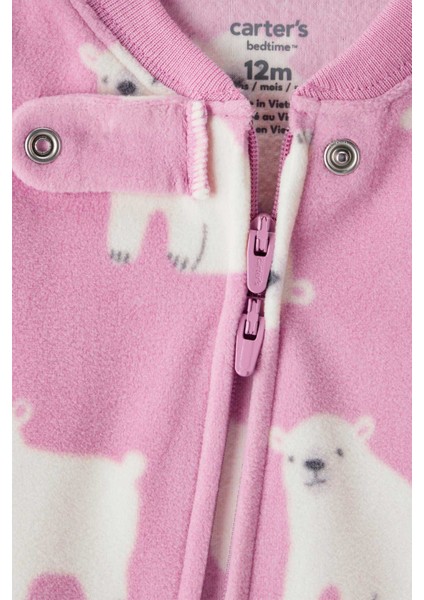 Kız Bebek Kırmızı Polar Tulum fiyatları