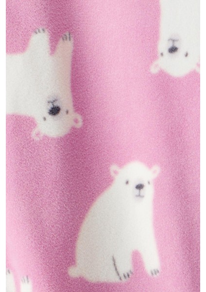 Kız Bebek Kırmızı Polar Tulum modelleri