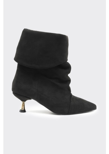 Kısa Topuk Uzun Kadın Bot