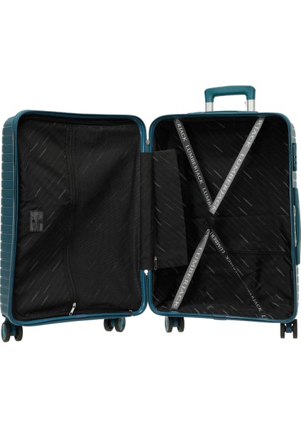 Parıs -B Pp 5pr Petrol Unisex Büyük Boy Valiz modelleri