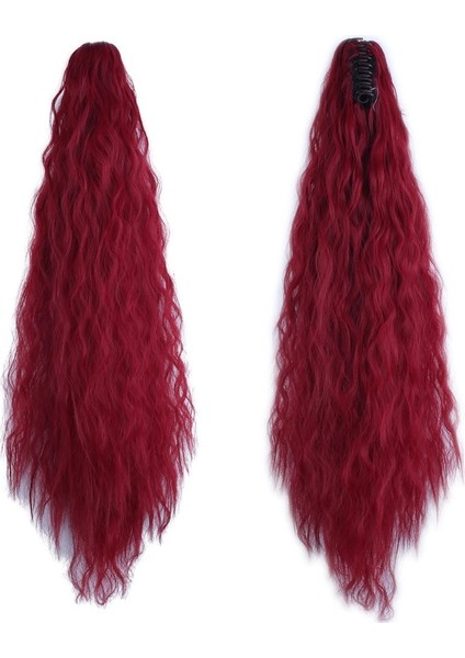 Tokalı Kabarık Dalgalı At Kuyruğu / Kızıl fiyatları