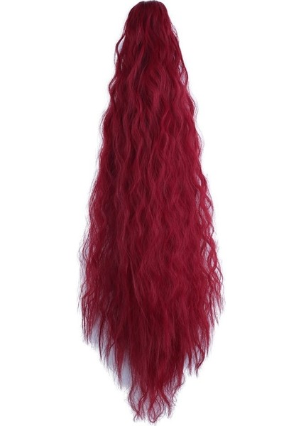 Tokalı Kabarık Dalgalı At Kuyruğu / Kızıl modelleri