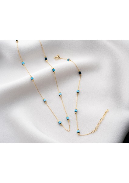 925 Ayar Papatya Silver Ay Taşı Özel Ithal Takım<rose,gold,rodaj>