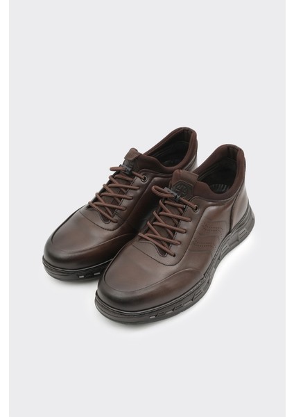 Hakiki Deri Lastik Bağcıklı Erkek Casual Ayakkabı fiyatları