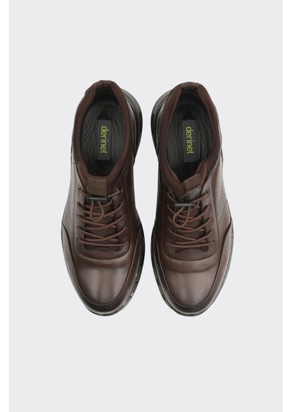 Hakiki Deri Lastik Bağcıklı Erkek Casual Ayakkabı modelleri