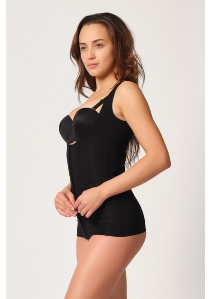 Siyah Mı Emay 2916 Karyoka Destekli Agraflı Atlet Korse fiyatları