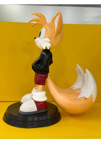 Tails Animasyon Film Karakter Figürü 45CM fiyatları