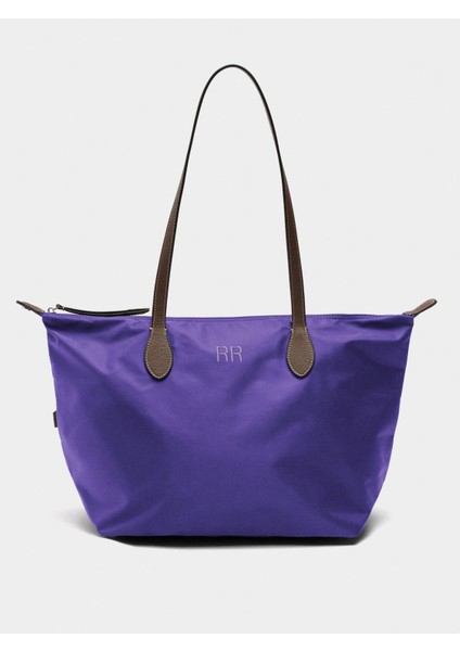 Büyük Boy Teknik Kumaş Shopper Çanta