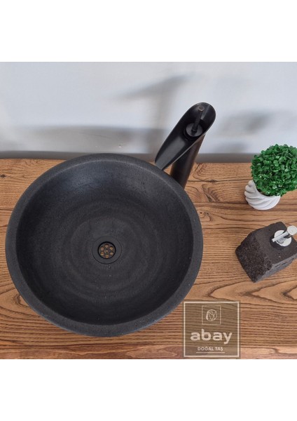 Bazalt Siyah Çanak Lavabo modelleri