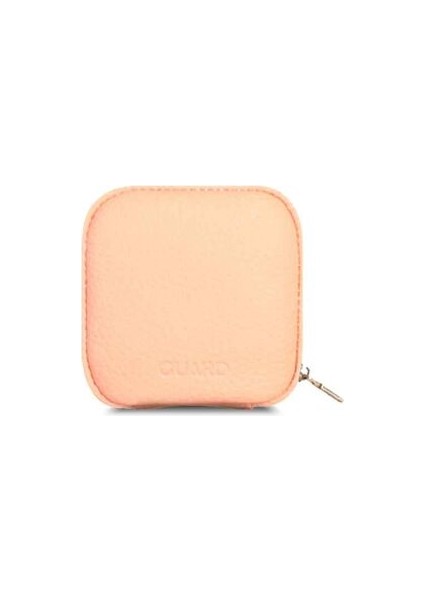 Guard Pudra Fermuarlı Deri Mini Aksesuar Çantası