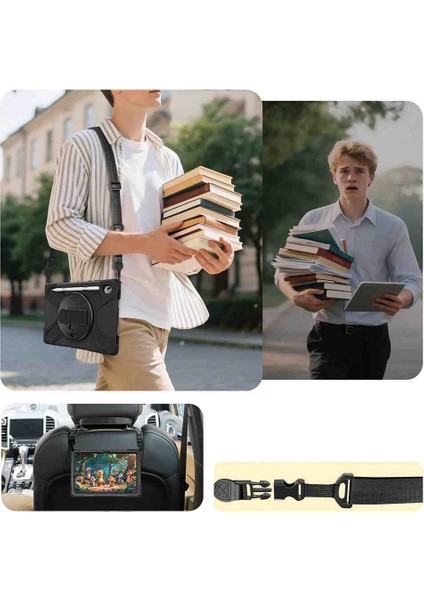 Galaxy Tab S11 2025 Case Ergonomik Tasarım Ipli ve Kolay Kullanım Zırh Tablet Kılıfı fiyatları