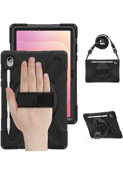 Galaxy Tab S11 2025 Case Ergonomik Tasarım Ipli ve Kolay Kullanım Zırh Tablet Kılıfı modelleri