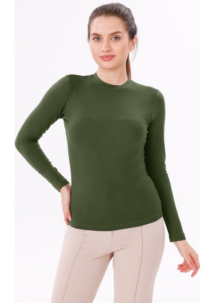 Kadın Uzun Kol Body - Bisiklet Yaka fiyatları