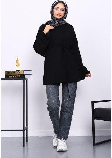 Siyah Duble Kol Modal Tunik fiyatları