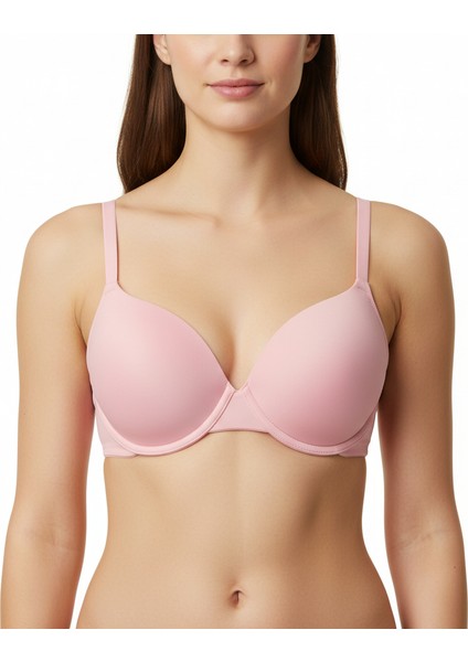 Kadın Mikro Desteksiz Pembe Rengi Sütyen BB2005