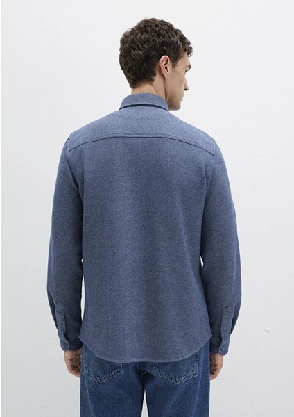 M Logo Nakışlı Lacivert Örme Gömlek 0211763-70718 fırsatları