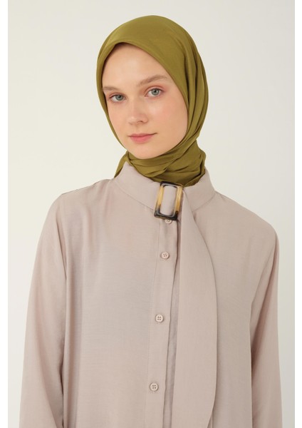 Soft Kraş Eşarp Olive