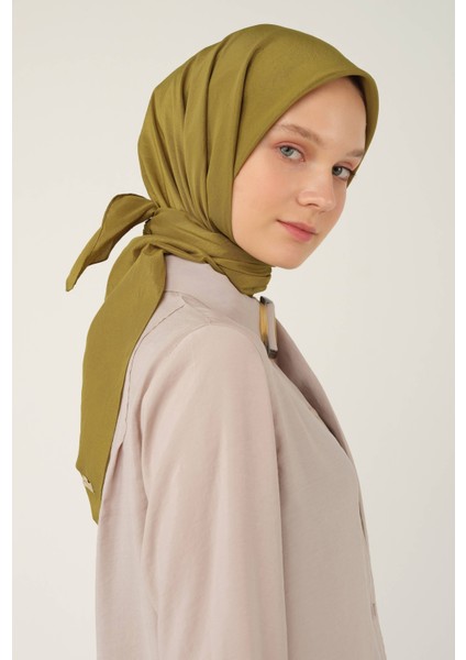 Soft Kraş Eşarp Olive