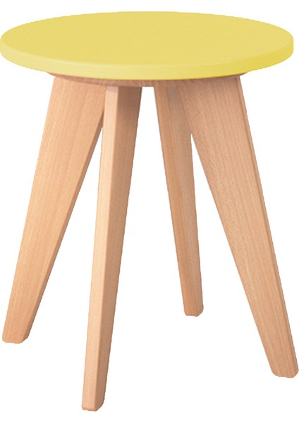 Woody Çocuk Taburesi Sarı