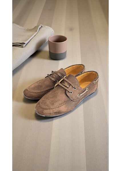 25092 Kahve Tam Ortopedik Casual Günlük Kadın Ayakkabı
