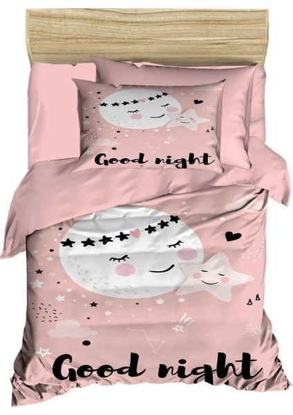 Yenidoğan Kız Bebek Nevresim Takımı &AMP;#37;100 Pamuklu Good Night fiyatları