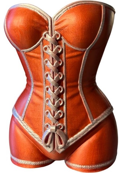 Dekoratif Kadın Büstü Şarap Şişesi Standı–estetik Tasarım–lüks Ev Dekoru(Kızıl Bakır)) indirimleri