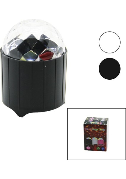 Mini Hoparlör Speaker Işıklı - Gece Lambası Type-c Şarjlı 6w Br-037 (4915)