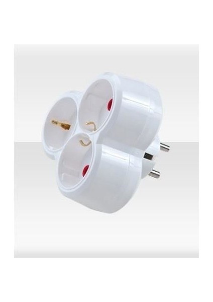 Ay-Ka Safir Topraklı Üç Yol Priz