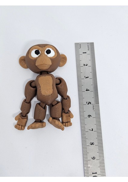 Aysbistudio Minik 2li Sevimli Maymun ve Aslan Figür Hayvan Oyuncak – Flexi Hayvan Figür +4 Yaş - Bpa Free fırsatları