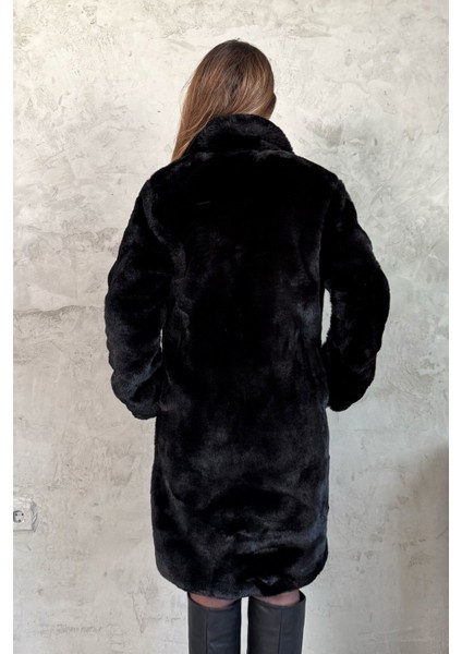 Kadın Uzun Kürk Kaban 99451 modelleri