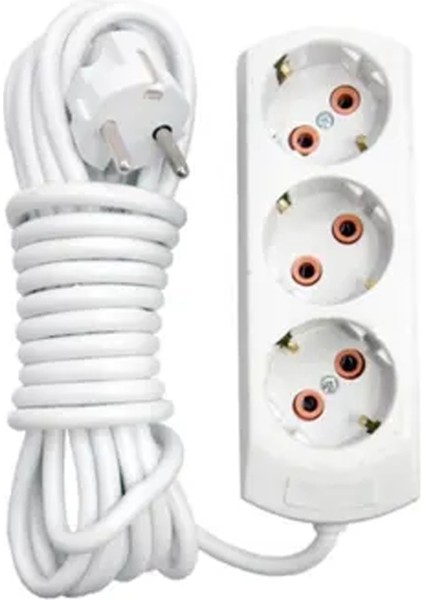 Elektrik Uzatma Kablosu 3'lü 7 Mt. ROYALEKS-82295