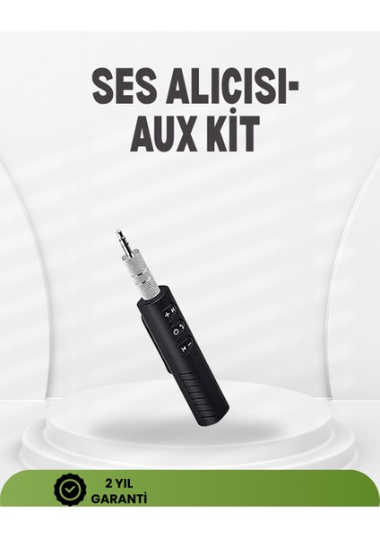 bulurum kablosuz ses çözümü – 3.5mm jaklı bluetooth müzik alıcısı