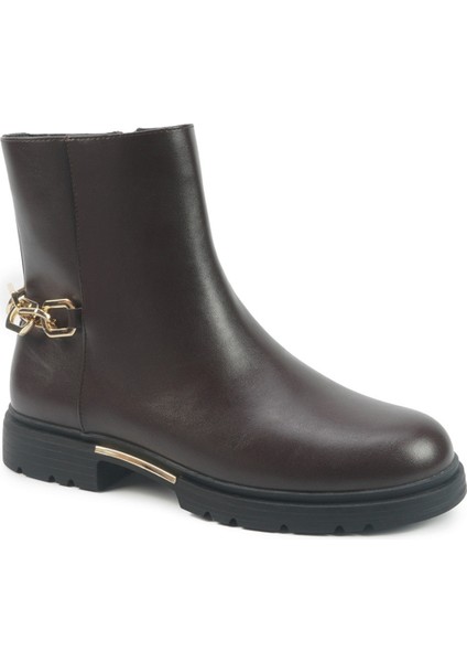 Posıan 5pr Kahverengi Kadın Düz Bot fiyatları