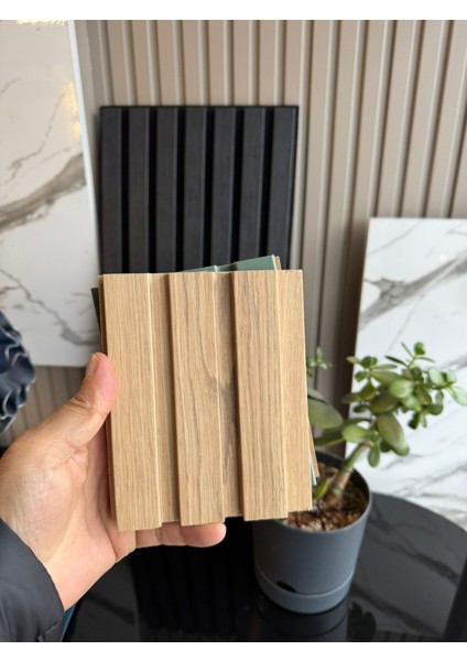 Asos Mdf Lambri Açık Tonuyla Modern Kaplama