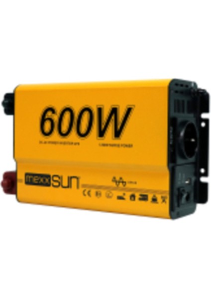 12 Volt 600 Watt Tam Sinüs Inverter - Invertör