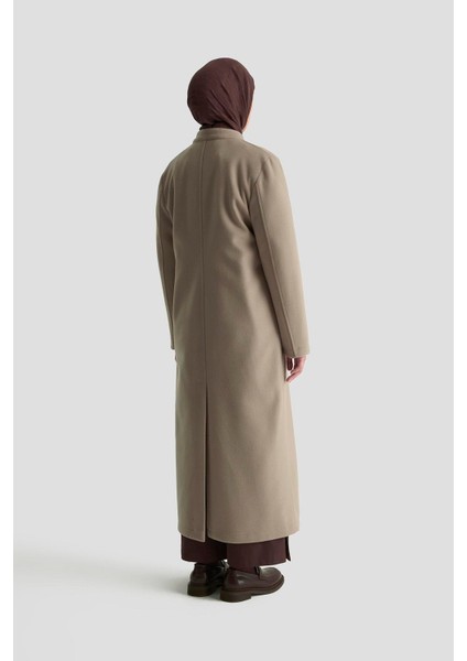 Hakim Yaka Kaşe Kap 25KD1124 Camel fırsatları