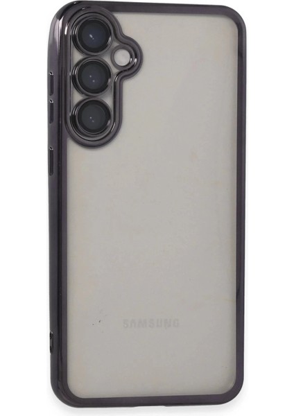 Samsung Galaxy S23 Fe Kılıf Razer Lensli Silikon - Mor (K95)