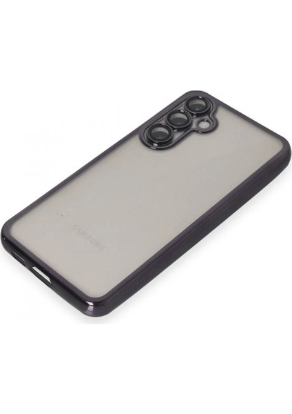 Samsung Galaxy S23 Fe Kılıf Razer Lensli Silikon - Mor (K95) fırsatları